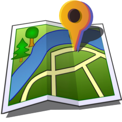 Landkarten Icon
